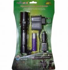 Фонарь GL-K008 CREE-lamp Pailide bk acc 180люмен