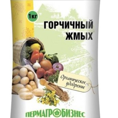 Удобрение Горчичный жмых 1кг ПермАгробизнес