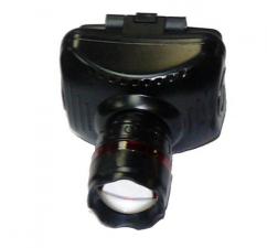 Фонарь налоб 1 светод. 15W 6611A мощн. 3*286 3 реж подсв zoom