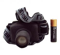 Фонарь налоб 1 светод. 15W 8206 (8026) мощн. 3*286 zoom подсв.