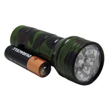 Фонарь 9 светод. 0,5W 270-9CM мощн.(3хААА) КМФ