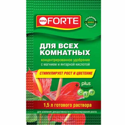 Удобрение Bona Forte Красота для комнатных растений 10мл