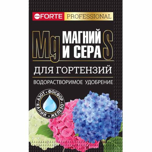 Удобрение Bona Forte водораствор.для гортензий и кислотолюбивых с серой и магнием 100г