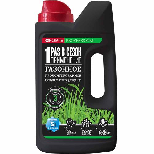 Удобрение Bona Forte гранулир. Газонное с кремнием 1кг