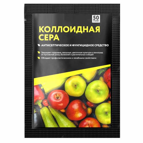 Средство от болезней растений Сера коллоидная 50г