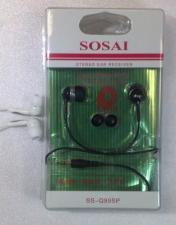 Наушники SOSAI SS-Q99SP штеккер 2,5мм