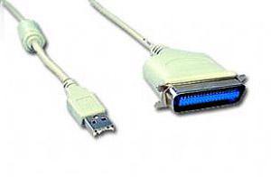 Переходник LPTпорт->USBпорт Gembird CUM360 C36M/USBAM 1,8м