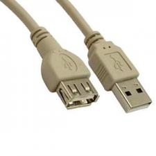 Шнур USB AM шт-AF гн 0.75m