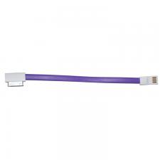 Шнур USB/iPhone 4G 3G iPod/9мм шлейф 22см IP4-CS