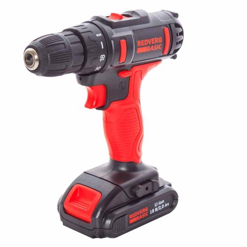Шуруповерт аккумуляторный REDVERG Basic SD18LE/1-2