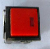 Тумблер RWC-507NF-Bk 4 контакта 250V, 10A черный(красный) 1221