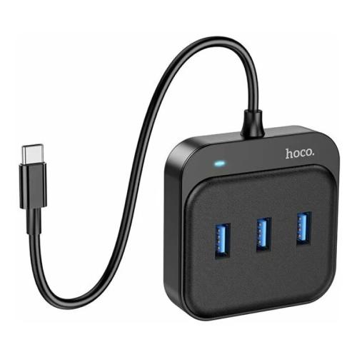 Разветвитель USB HOCO HB31 4port с проводом 1,2м
