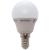 Лампочка LED 5Вт E14 шарик G45-5-14WP 3000K 25000ч теплый белый свет Energy