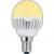 Лампочка LED 4.2W E14 G45 шар 81х45 K4LG42ELC золотистая ребр.алюм. Ecola 423848