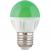 Лампочка LED 4W E27 G45 шар 77х45 K7CG40ELB зелен.матовый Ecola 508894