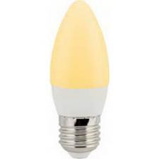 Лампочка LED 6W E27 101x37 свеча золотистая пласт.алюм Premium C7RG60ELC Ecola 483690