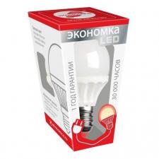 Лампочка LED 7Вт Е14 GL45 шарик 230v 4500K ЭКОНОМКА