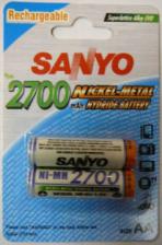 Аккумулятор HR6(AA) SANYO 2700 мА