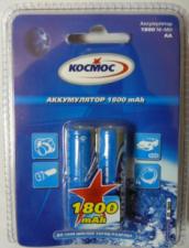 Аккумулятор HR6(AA) КОСМОС 1.9Ач (1.8Ач)