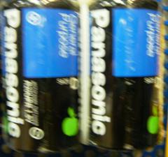 Батарейка R20 PANASONIC blue (24)