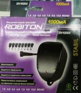 Блок питания ROBITON SN 1000 S(1.5-12V,1000mAh)стабилизированный