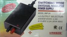 Блок питания VANSON SMP-2А(стабилизированный, 12-24V до 2000mAh)