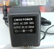 Блок питания для видеокамеры (8V,200mA) тонкий штеккер