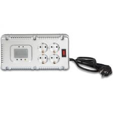 стабилизатор напряжения BURO BU-AVR1000LCD 1000W/4евро+1 IEC разъем/ЖК дисплей