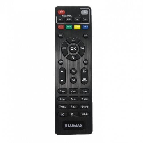 Пульт дистанционного управления LUMAX обучаемый ко всем новым ресиверам DVB-T2 STB