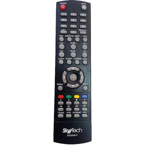 Пульт дистанционного управления SKYTECH/GOLDMASTER 57G/157G DVB-T(DVB-T2)