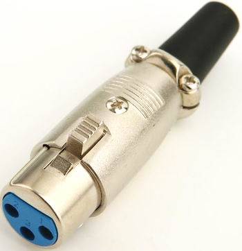 Гнездо CANON(XLR-3P)микрофонное кабельное отг по 5шт.